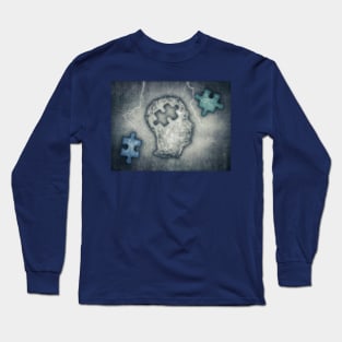 Puzzle Head Brainstorm Long Sleeve T-Shirt